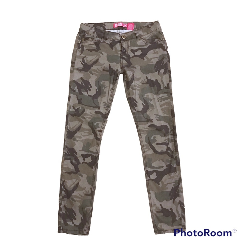 Zanadi Camouflage Skinny Pants Size 9 EUC